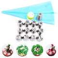 Weihnachts-Backtüllen-Set