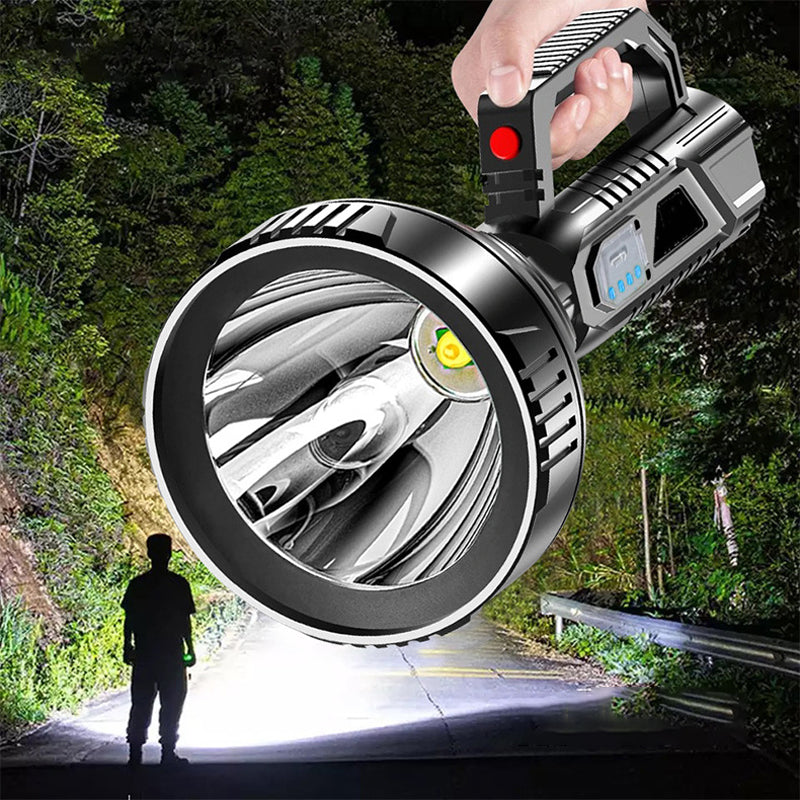 Wiederaufladbare Handscheinwerfer-Taschenlampe