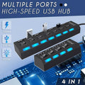 Hochgeschwindigkeits-USB-Hub mit mehreren Ports