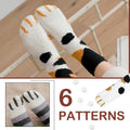 Flauschige flauschige Katzenkrallensocken