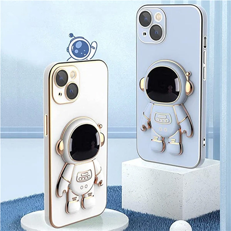 6D-Beschichtung Astronaut Hidden Stand Hülle Abdeckung für iPhone Hauptbild