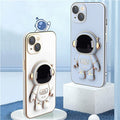 6D-Beschichtung Astronaut Hidden Stand Hülle Abdeckung für iPhone