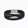 Memorial Feather Herrenarmband