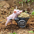 Niedliches Schweinchen-Ornament