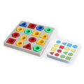 Form-Matteteching-Spiel, farbsensorisches Lernspielzeug