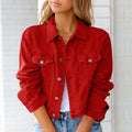 Bunte Jeansjacke