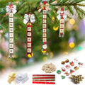 Weihnachtsbaumschmuck – personalisierte Buchstabenornamente zum Selbermachen