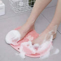 Fuß- und Rückenwäscher für die Dusche, Massagepad