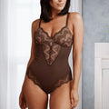 Sexy Spitzen-Body zur Kontrolle des Bauches