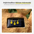 Solarlicht-Gartendekoration mit Katze und Schmetterling