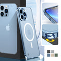 Magnetische Ladehülle mit Metallrahmen für das iPhone