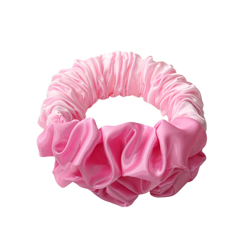 Hitzefreies Haar-Locken-Doppel-Scrunchie