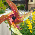 Wasserdichte Solar-Garten-Windmühlenleuchte