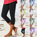 Einfarbige, lässige Leggings für Damen