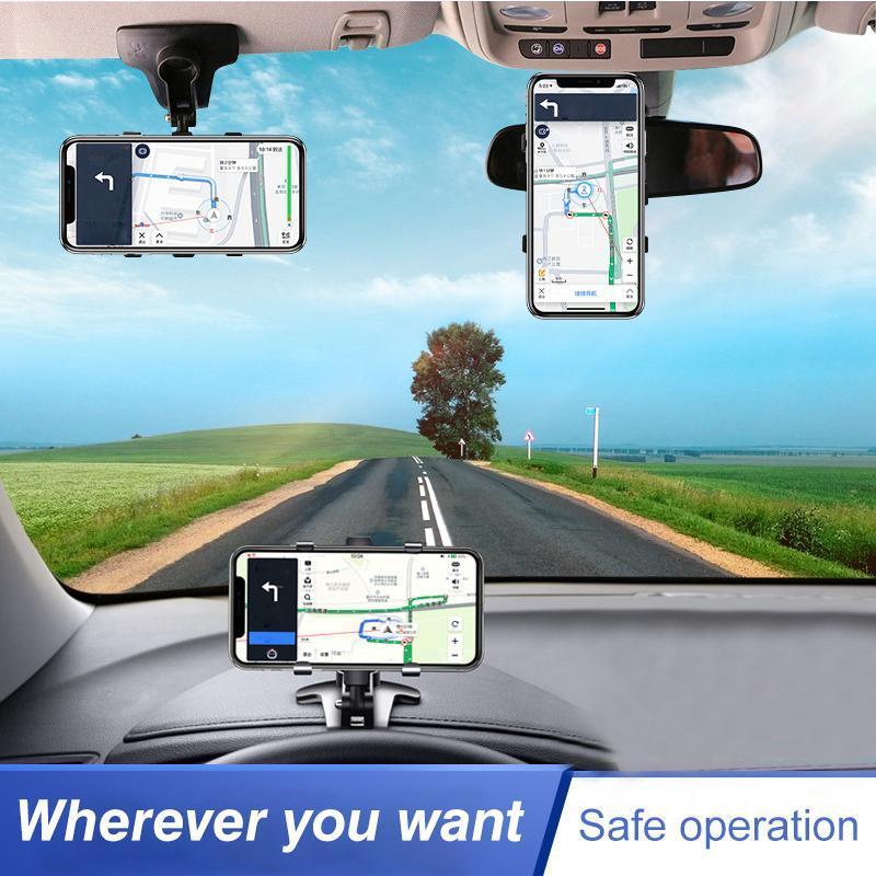 Universeller Handyhalter für das Armaturenbrett im Auto Hauptbild