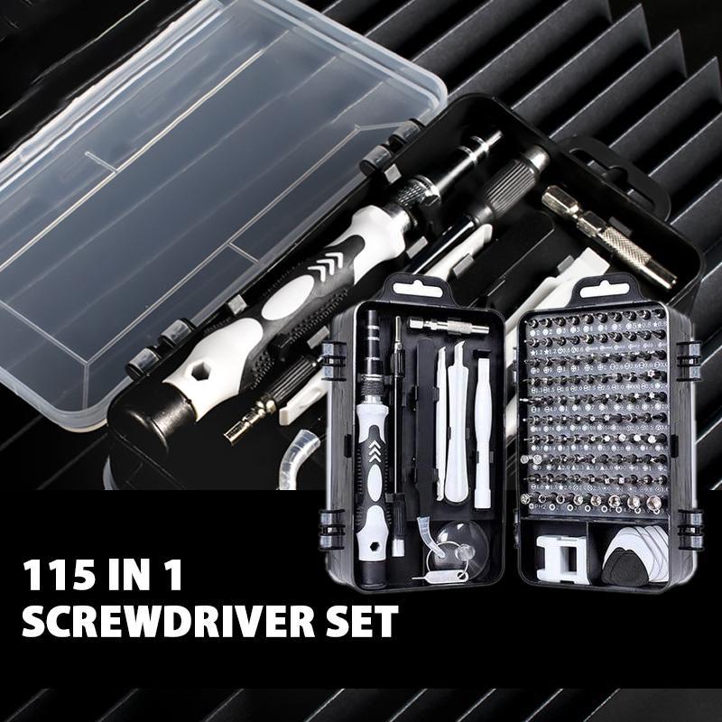 Multifunktionaler, extra harter 115-in-1-Schraubendrehersatz Hauptbild