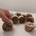 Tierspuren-Stempel