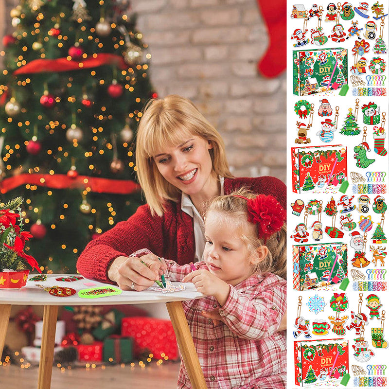 Weihnachts-Diamant-Malerei-Aufkleber-Set Hauptbild