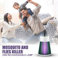 USB-wiederaufladbare Mücken- und Fliegenfallenlampe