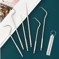 Zahnstocher-Set aus Edelstahl