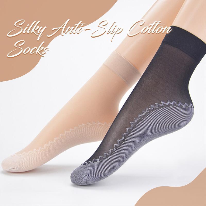 Hautfreundliche, seidige Baumwollsocken