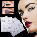 Schnelle Eyeliner-Lidschatten-Schablonen