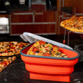 Zusammenklappbarer luftdichter Pizzabehälter