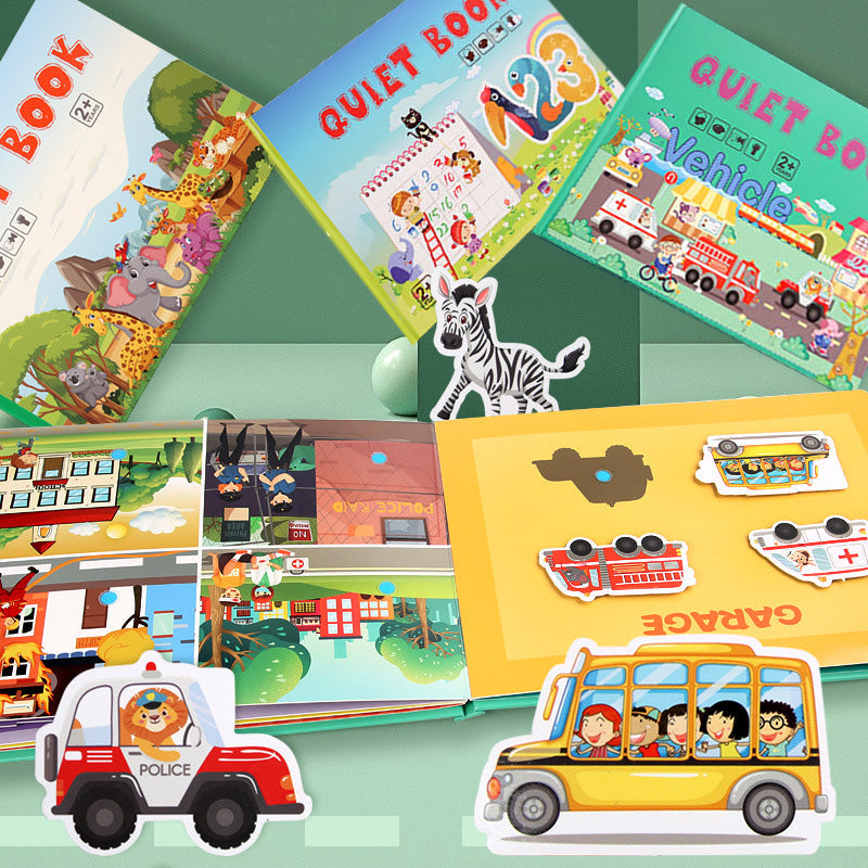 Spannendes Buch für Kinder zur Entwicklung von Lernfähigkeiten Hauptbild