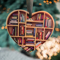 Niedliche herzförmige Bücherregal-Dekoration