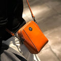 Damen-Handytasche aus weichem Leder