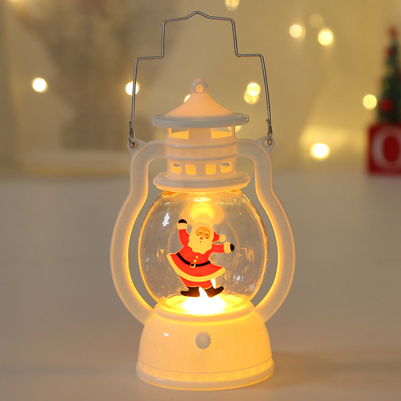 Weihnachtsdekoration für tragbare Öllampen