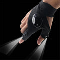 Praktische LED-Handschuhe mit wasserdichten Lichtern