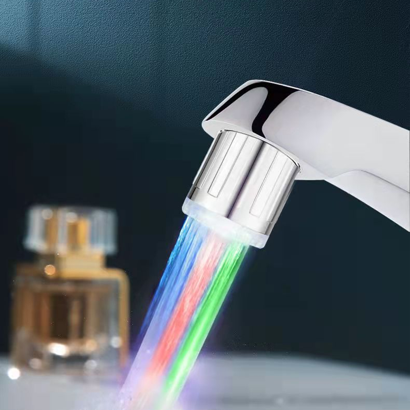 Temperaturgesteuerte Wasserhähne mit Farbwechsel