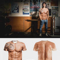 Muskel-Tattoo-T-Shirt