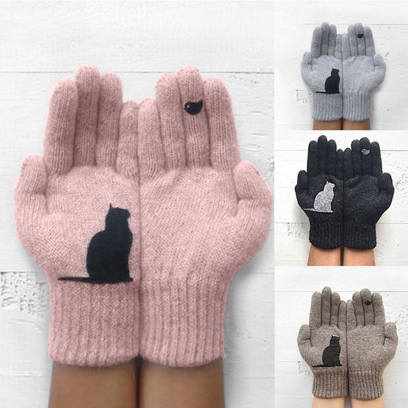 Baumwollhandschuhe mit Katzenfächern Hauptbild