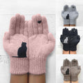 Baumwollhandschuhe mit Katzenfächern