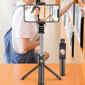 Multifunktionaler kabelloser Bluetooth-Selfie-Stick