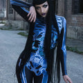 Halloween Sexy Totenkopf Body