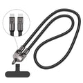2-in-1-Schnellladedatenkabel und Telefonband