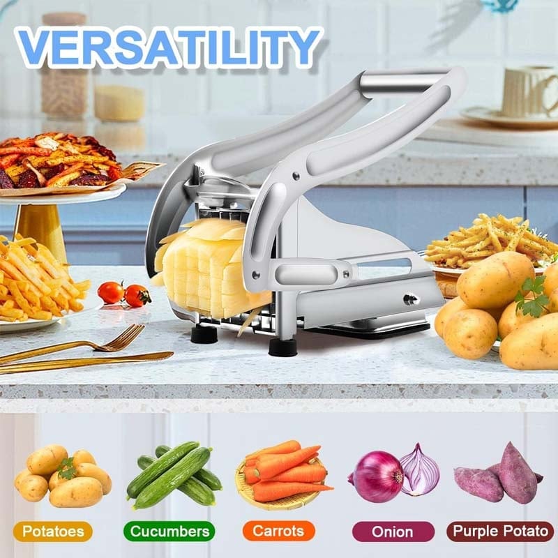 Pommes-Frites-Schneider aus Edelstahl Zweitbild