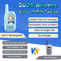 Wiederaufladbare Video-Walkie-Talkies für Kinder