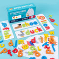 Alphabet-Rechtschreibspiel aus Holz für Kinder