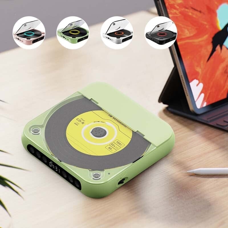 Tragbarer Bluetooth-kompatibler CD-Player Hauptbild