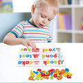 Alphabet-Rechtschreibspiel aus Holz für Kinder