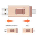 4-in-1-Hochgeschwindigkeits-USB-Flash-Laufwerk für mehrere Geräte