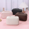 Handliche Make-up-Tasche mit Vintage-Muster