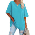 Damen-T-Shirt mit V-Ausschnitt