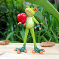 Festival-Frosch-Harz bastelt Frosch-Pastoral-Ornament
