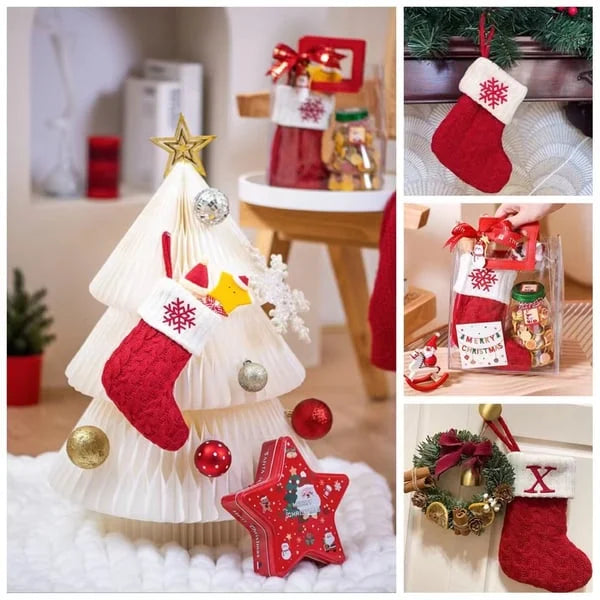 Weihnachtsbrief-Geschenksocken Zweitbild