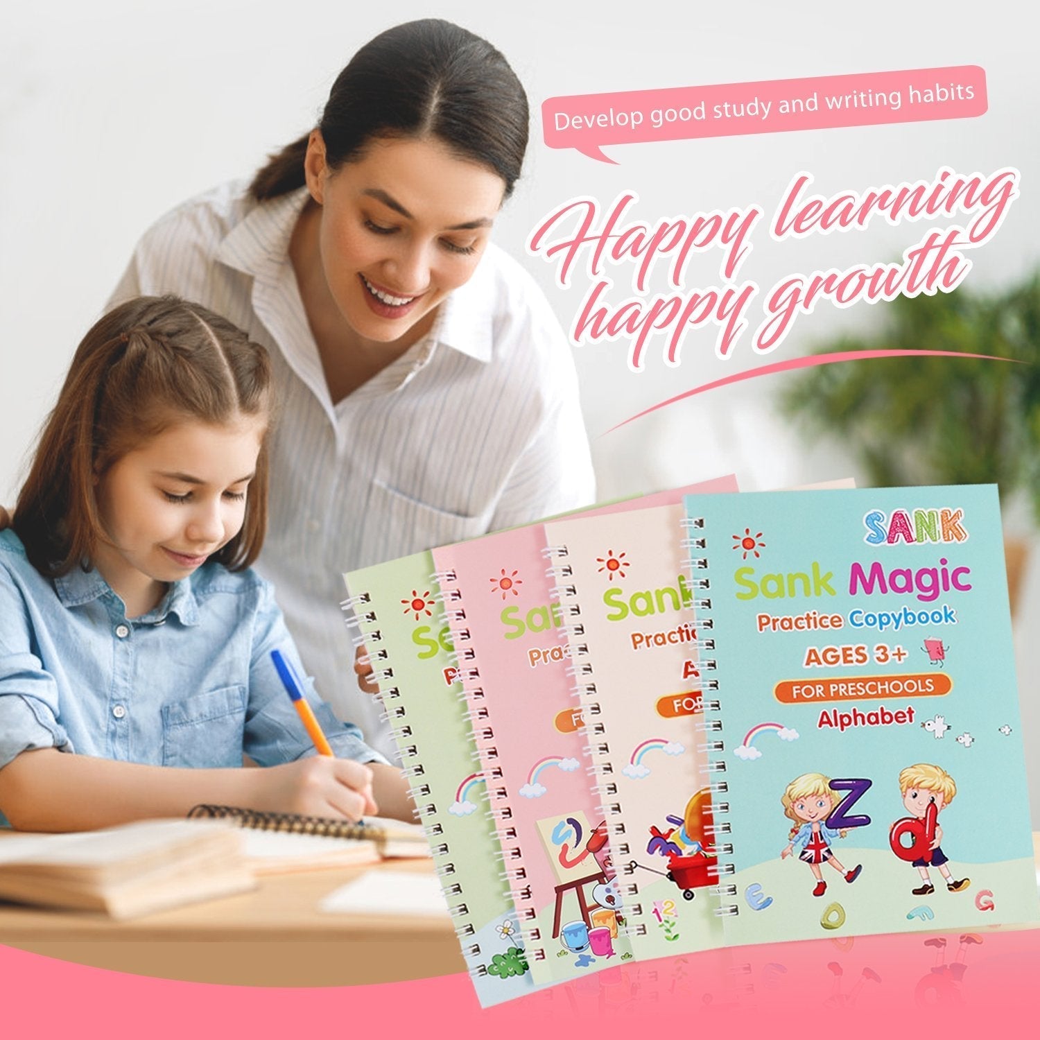 Sank Magisch Practice Copybook für Kinder Zweitbild